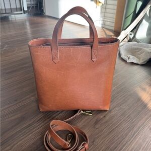 Madewell Zip-Top Transport Crossbody Tote